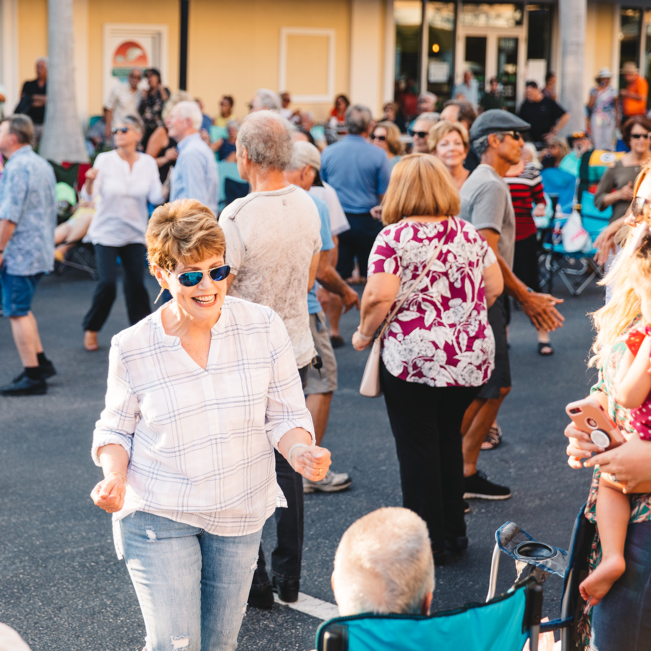 Lakewood Ranch Florida first friday dancing