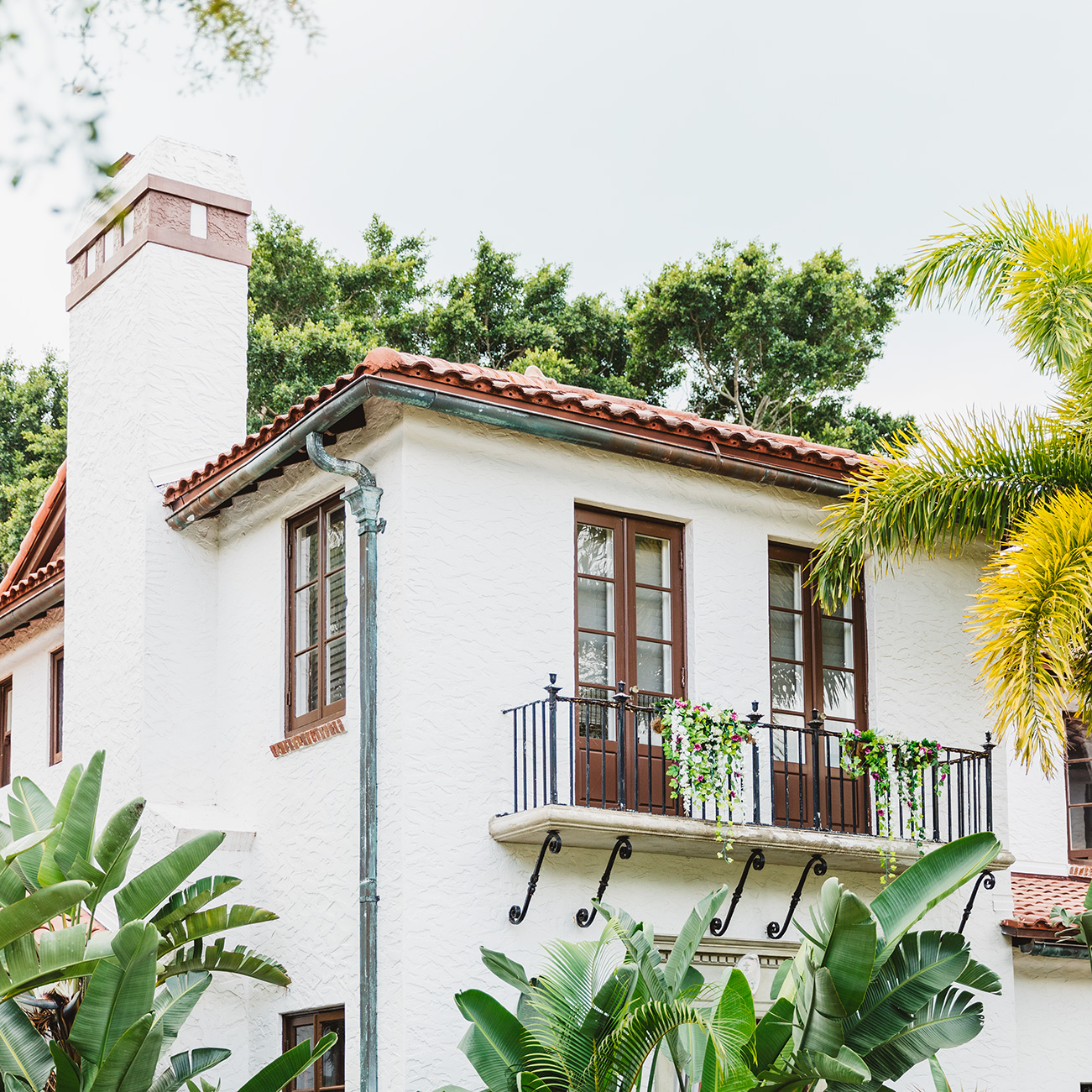 Venice Florida historic home - Spanish styling