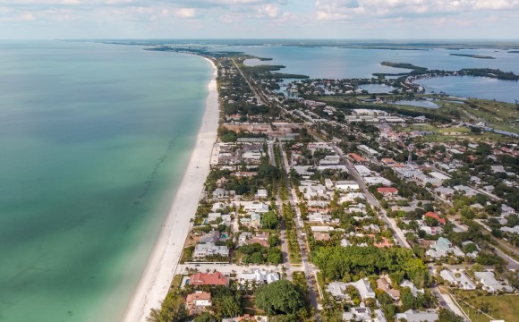 Aerial view Boca Grande