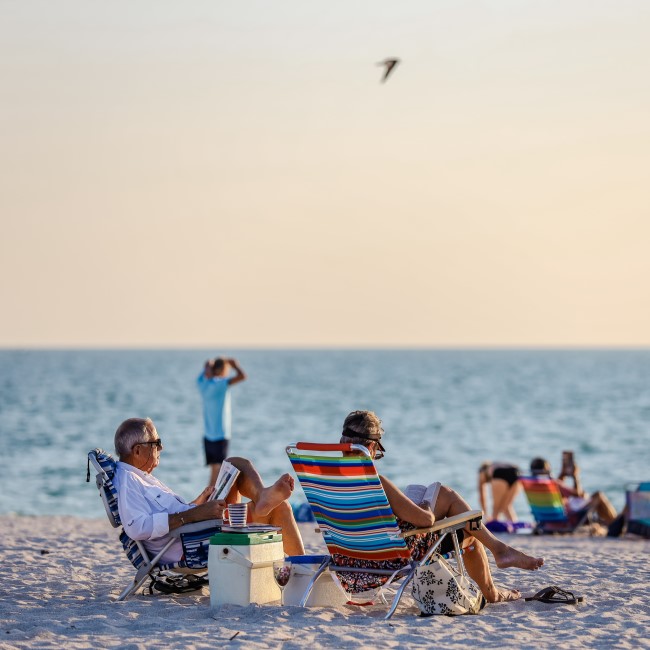 Beach scene Casey Key