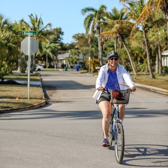 Biking in Sarasota Florida